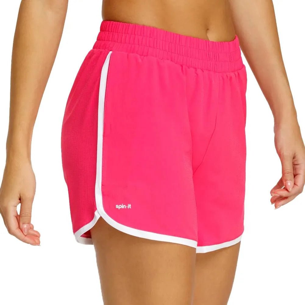 Women's Heath Tennis Shorts with Briefs Vivid PinkTienda Tennis