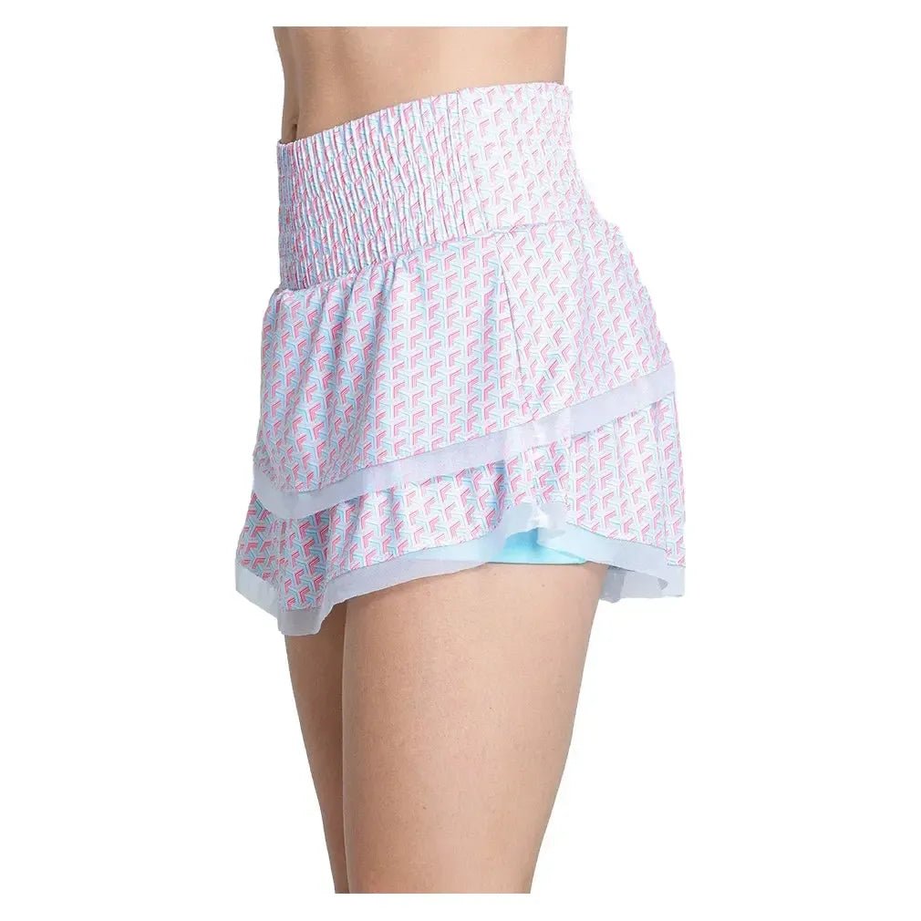 Women's High Waist Groovy 13.5 Inch Tennis Skort BahamaTienda Tennis