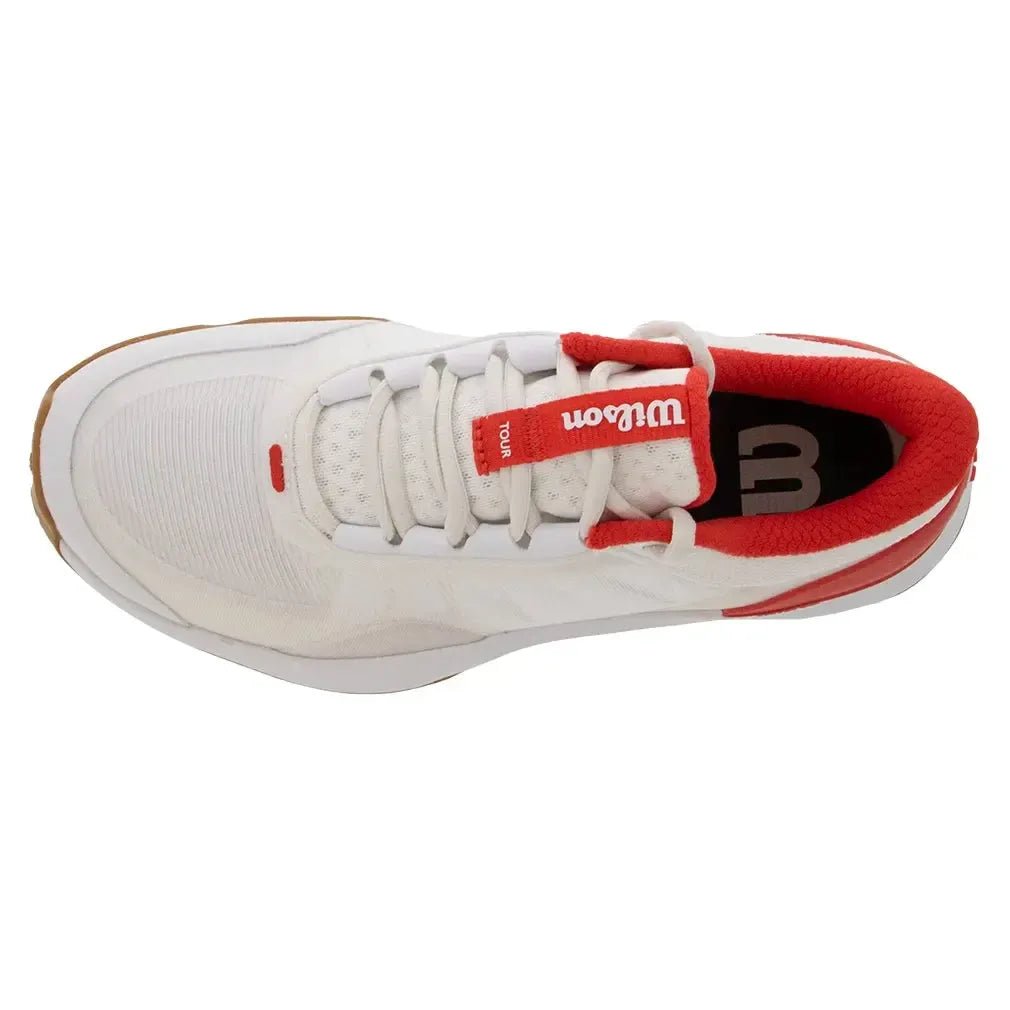 Women's Intrigue Tour Tennis Shoes White and Infrared - ExclusiveTienda Tennis