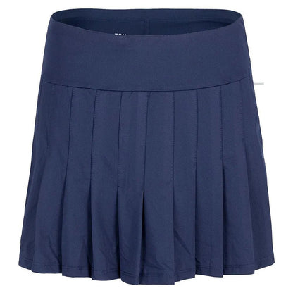 Women's Jillian 13.5 Inch Pleated Tennis Skort Navy BlueTienda Tennis