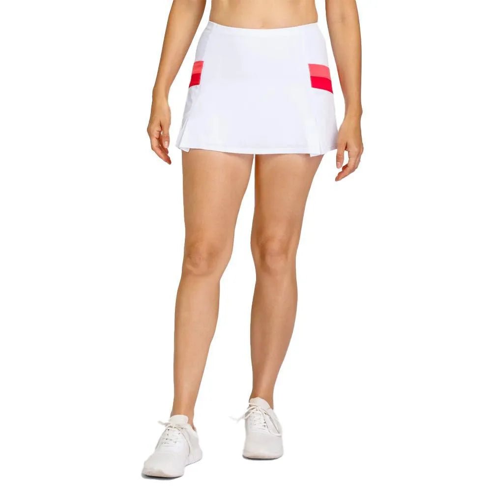 Women's Jupiter 12.5 Inch Box Pleat Pickleball Skort Lychee PinkTienda Tennis