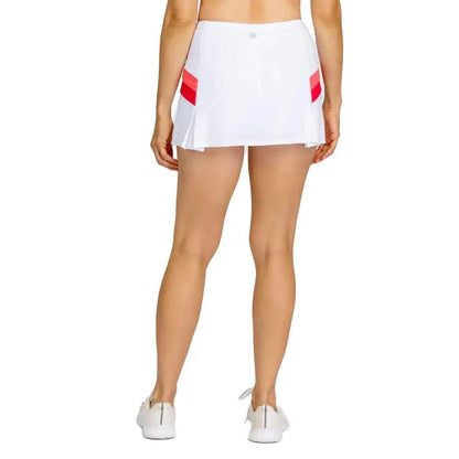 Women's Jupiter 12.5 Inch Box Pleat Pickleball Skort Lychee PinkTienda Tennis