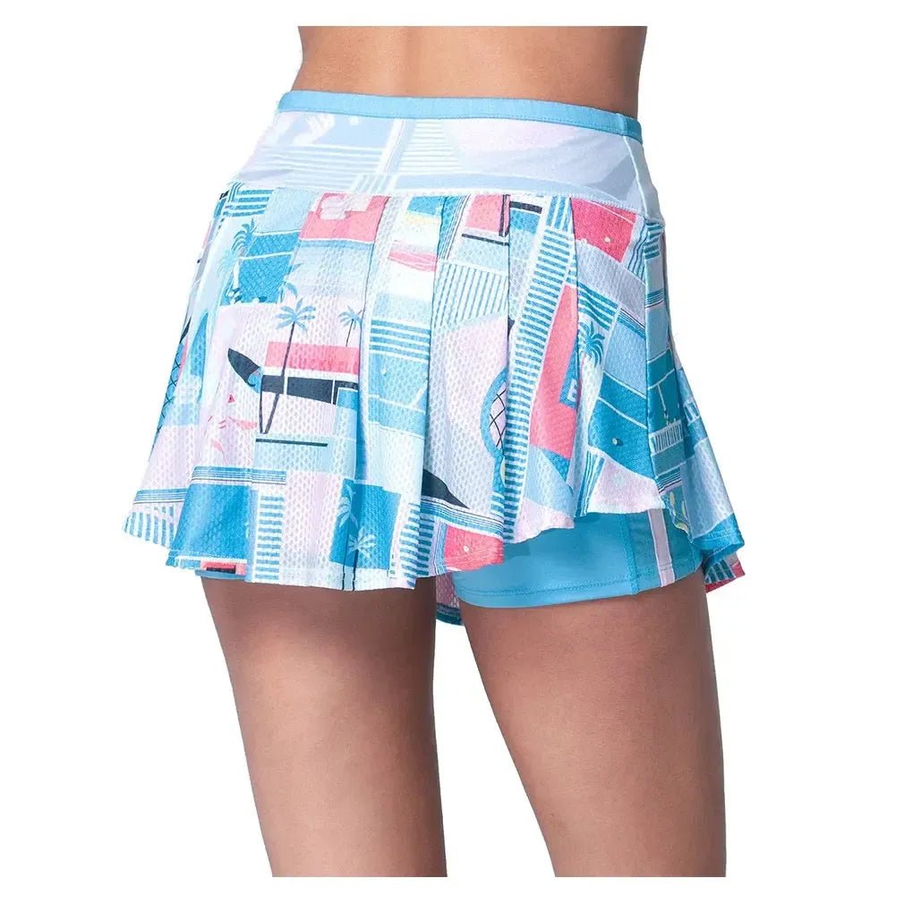 Women's Linen Intuition Tennis Skort PeriwinkleTienda Tennis