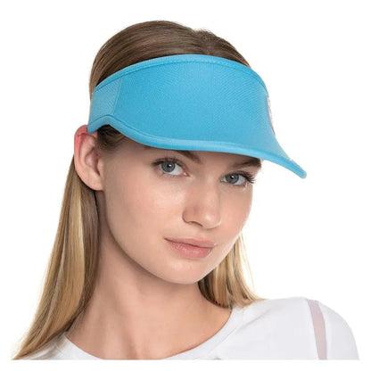 Women's Lucky Logo Stretch Tennis VisorTienda Tennis