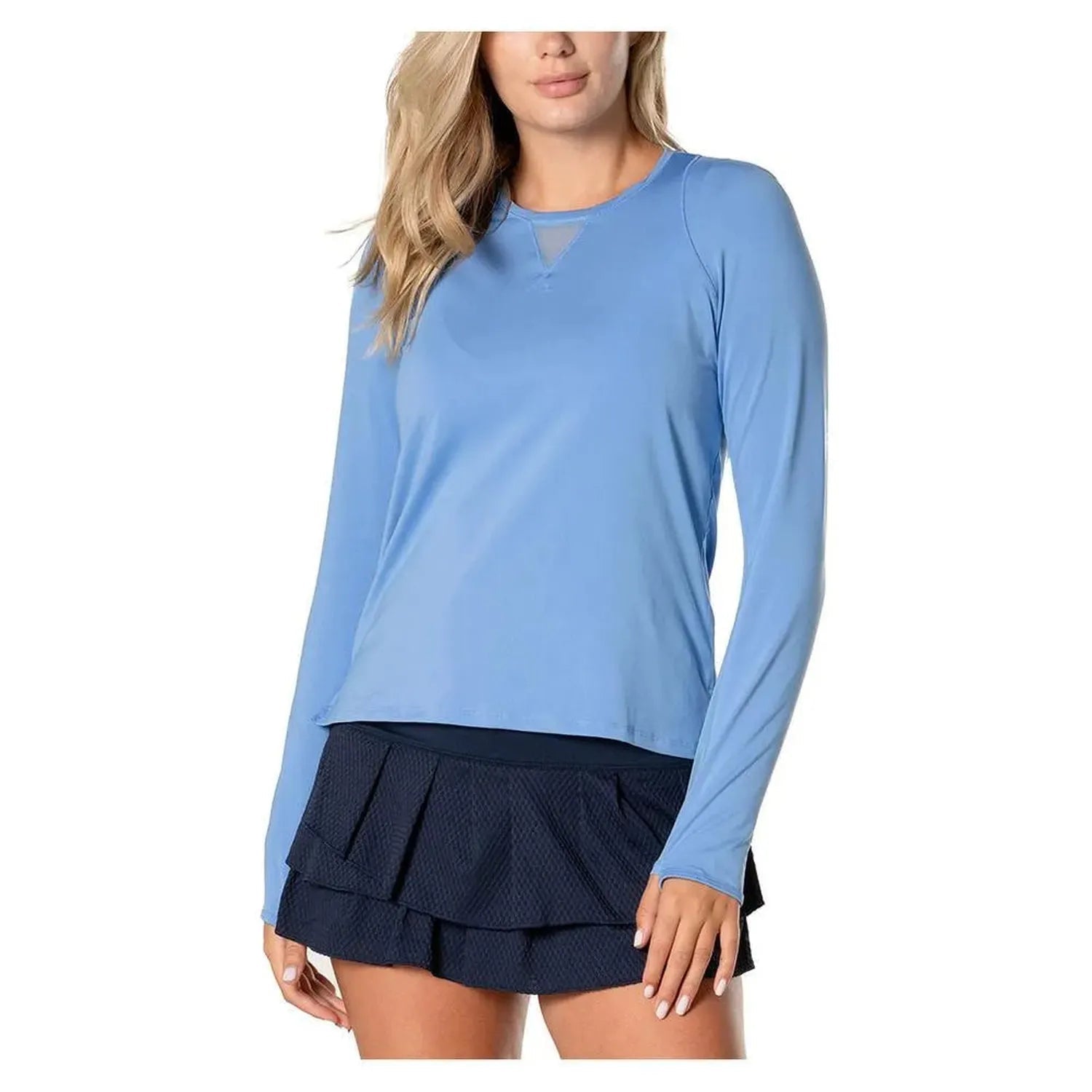 Women's LUV High Low Breezy Long Sleeve Tennis TopTienda Tennis