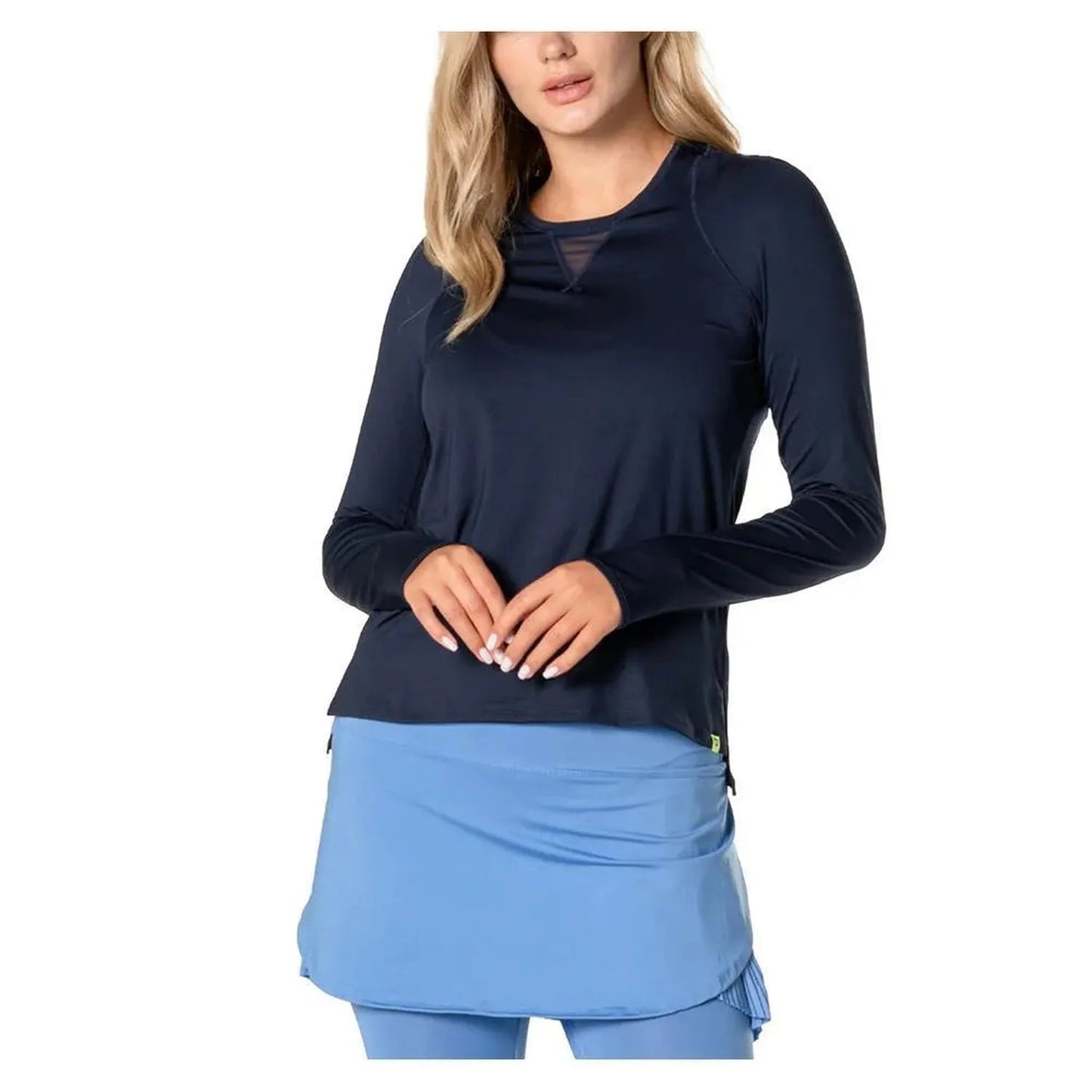 Women's LUV High Low Breezy Long Sleeve Tennis TopTienda Tennis