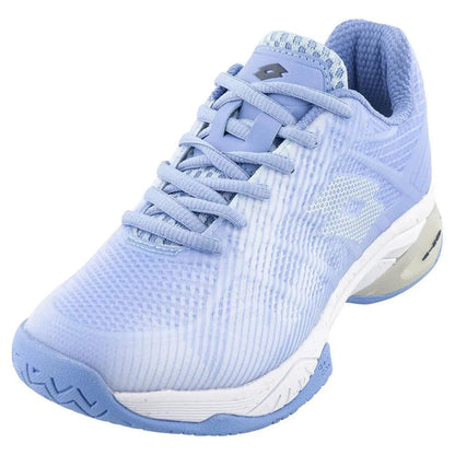 Women's Mirage 300 3rd Speed Tennis Shoes Chambray Blue and All WhiteTienda Tennis