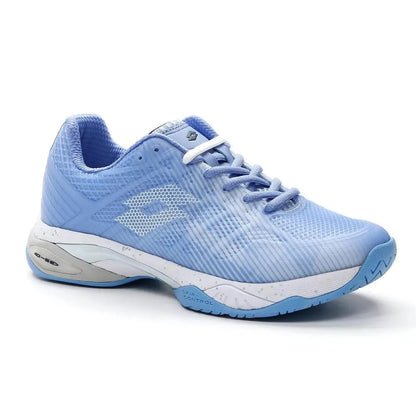 Women's Mirage 300 3rd Speed Tennis Shoes Chambray Blue and All WhiteTienda Tennis