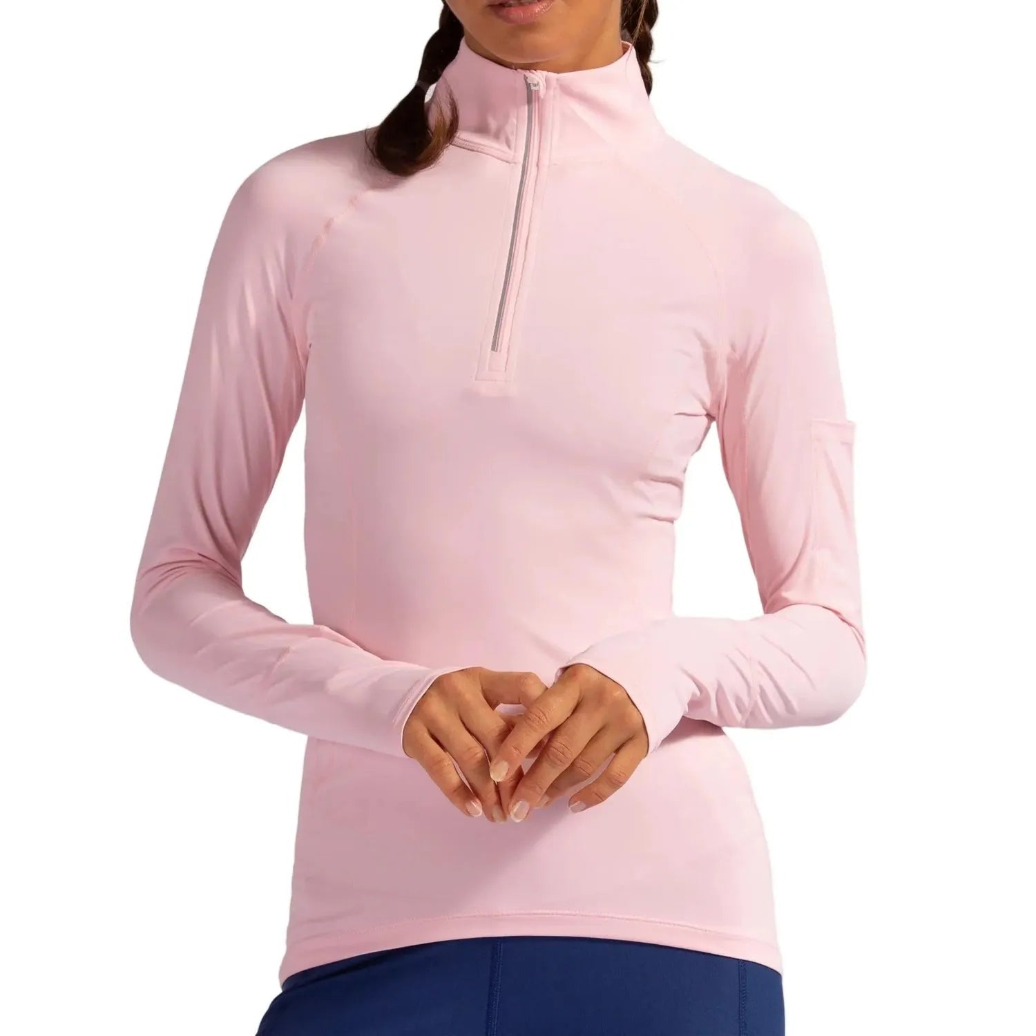 Women's Mock Zip Tennis TopTienda Tennis