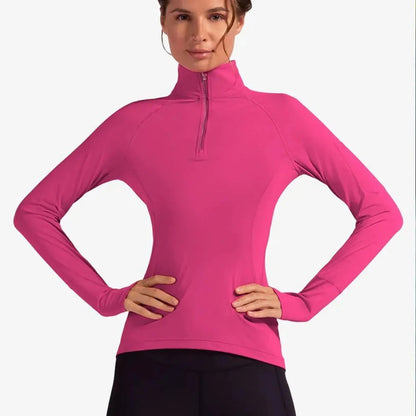 Women's Mock Zip Tennis TopTienda Tennis