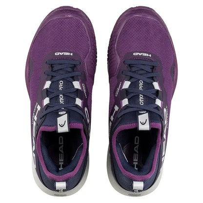 Women's Motion Pro Pickleball Shoes Plum and WhiteTienda Tennis