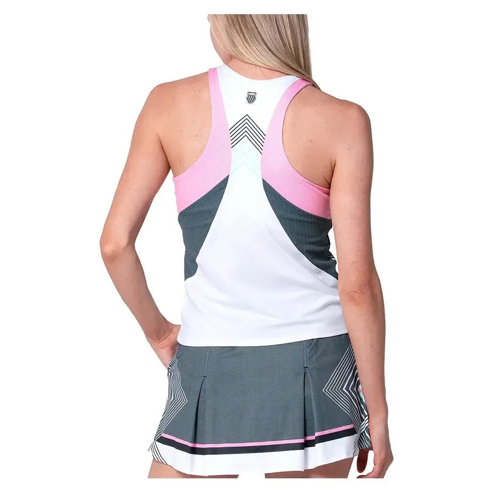Women's Motion Tennis Tank Techno PinkTienda Tennis