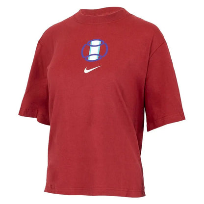 Women's Paris Cotton Short Sleeve Boxy Tennis TopTienda Tennis