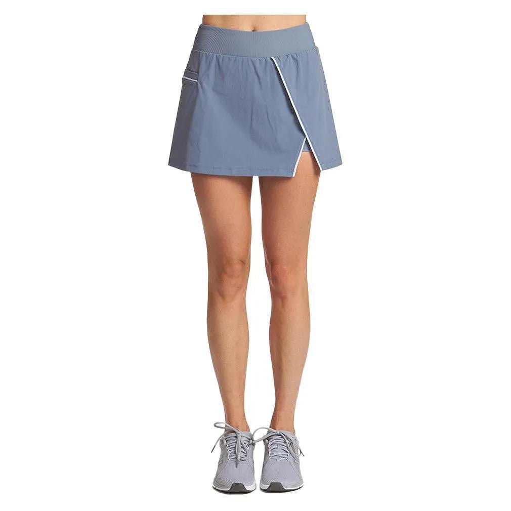 Women's Piped Slit Tennis SkortTienda Tennis