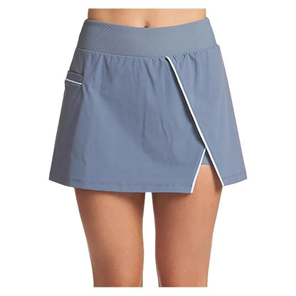 Women's Piped Slit Tennis SkortTienda Tennis