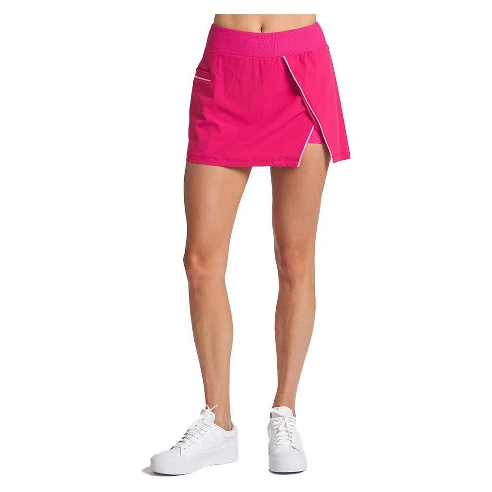 Women's Piped Slit Tennis SkortTienda Tennis