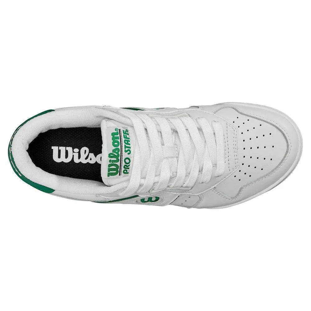 Women's Pro Staff 87 Sportstyle Shoes White and BosphorousTienda Tennis