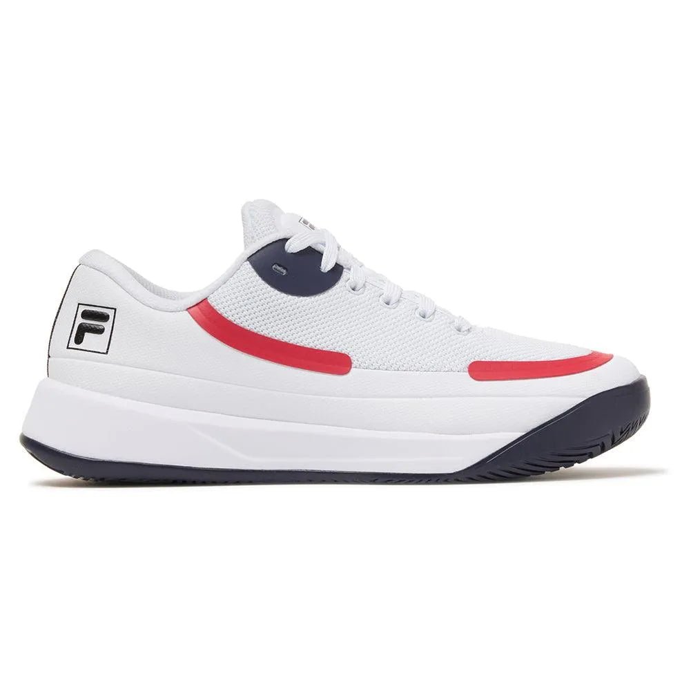 Women's Quick Ace Tennis Shoes White and NavyTienda Tennis