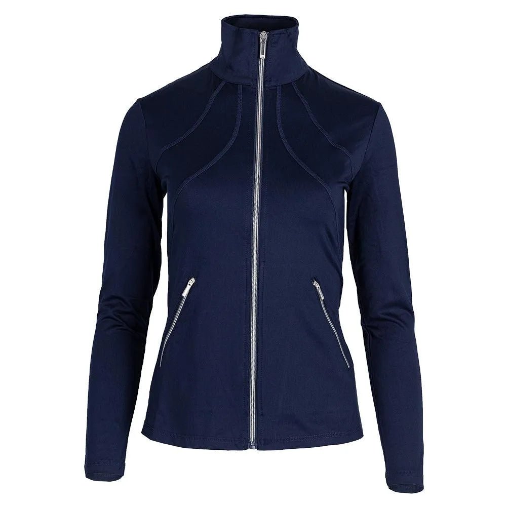 Women's Rachel Tennis Jacket Navy BlueTienda Tennis