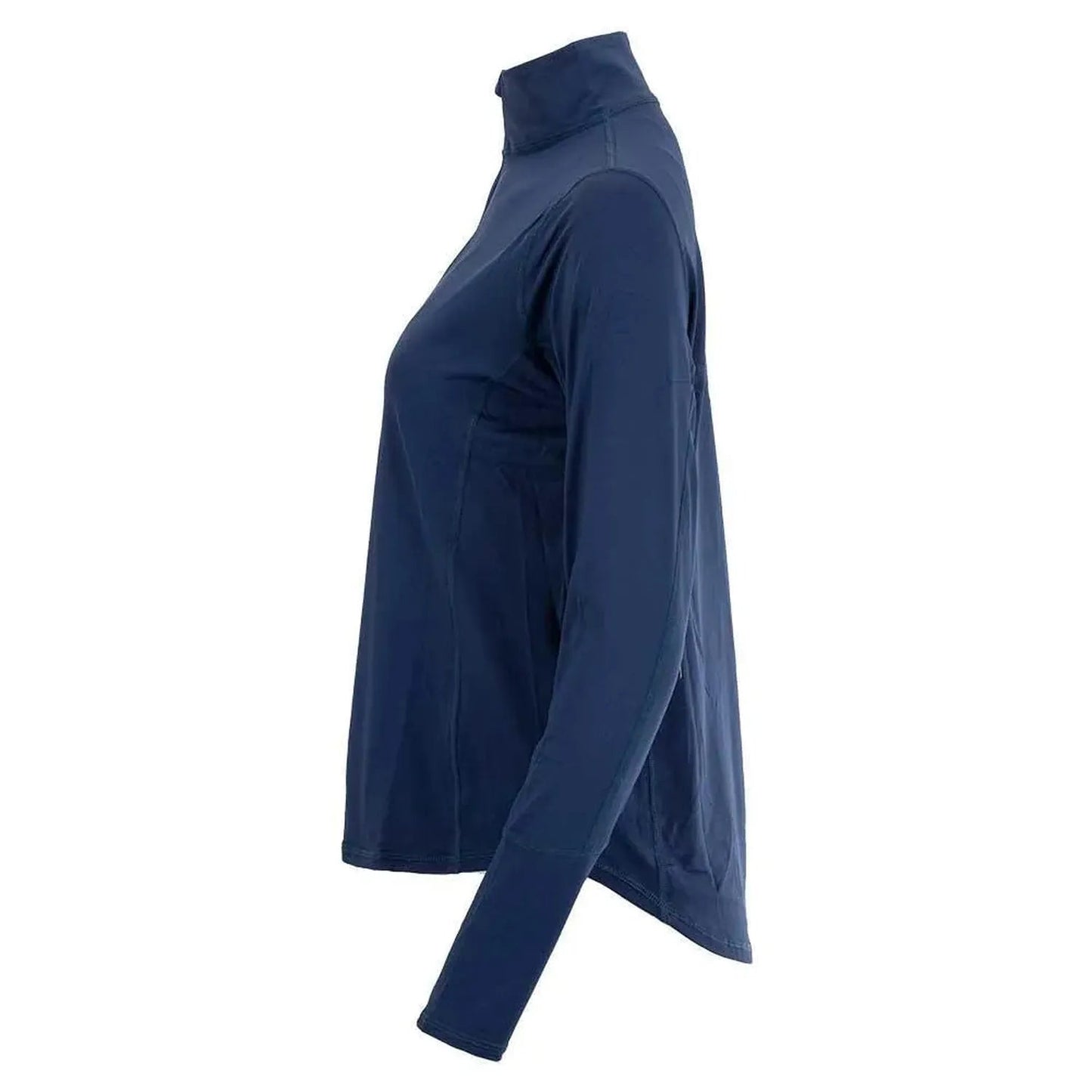 Women's Relaxed Mock Zip Tennis TopTienda Tennis