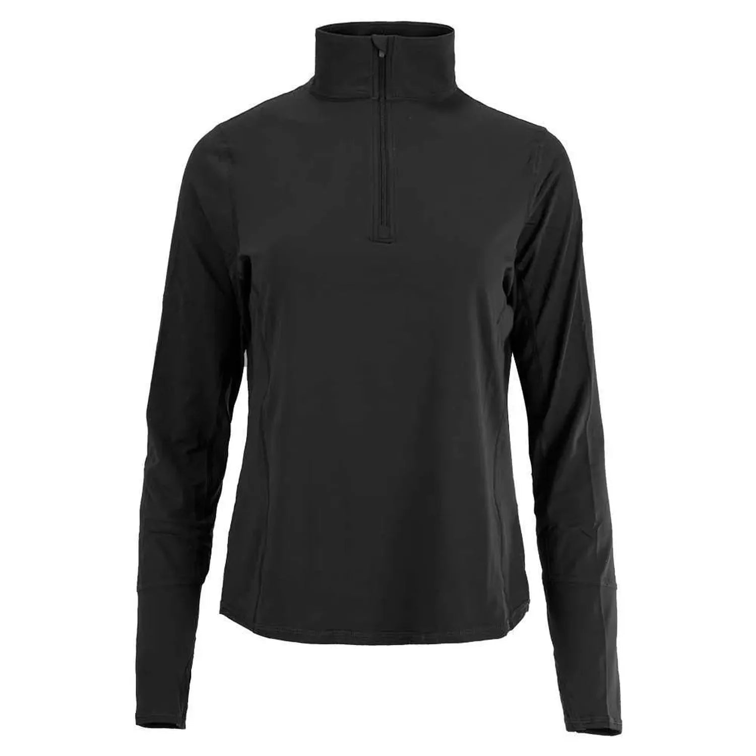 Women's Relaxed Mock Zip Tennis TopTienda Tennis