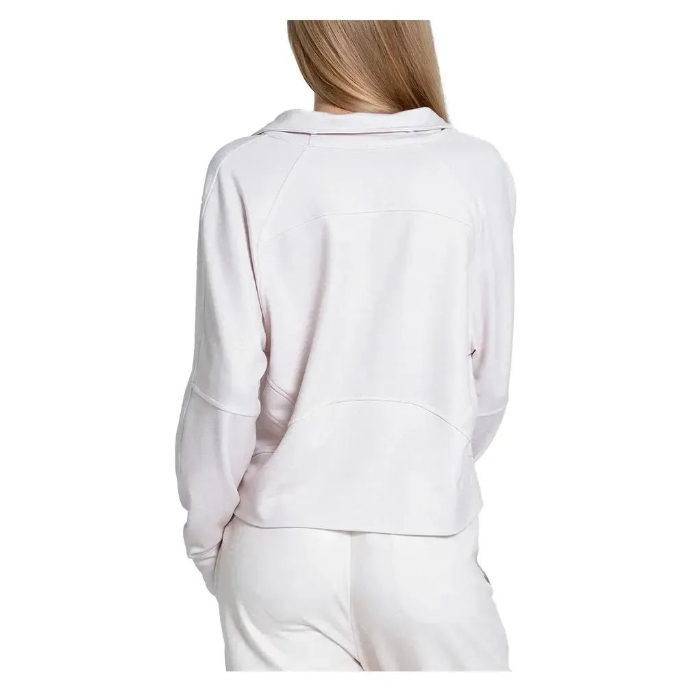 Women's Renew Heather 1/4 Zip Long Sleeve Tennis TopTienda Tennis