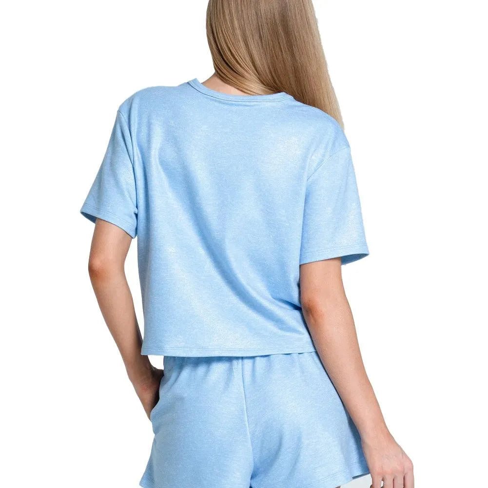 Women's Renew Heather Short Sleeve Tennis TopTienda Tennis
