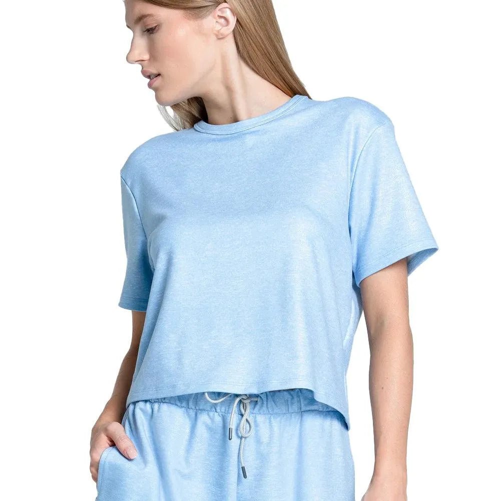 Women's Renew Heather Short Sleeve Tennis TopTienda Tennis