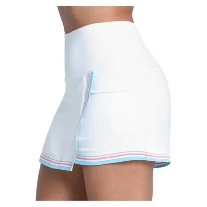 Women's Retro Revival 14 Inch Tennis Skort WhiteTienda Tennis