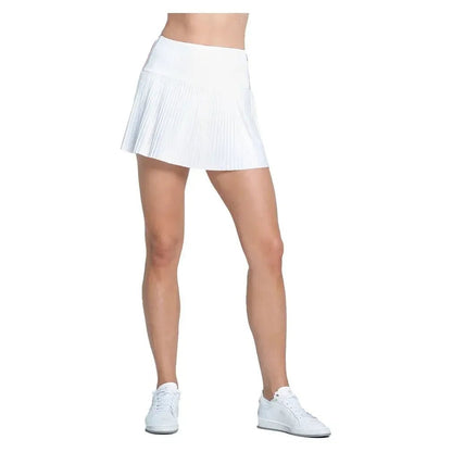 Women's Revival Pleated 14 Inch Tennis Skort WhiteTienda Tennis