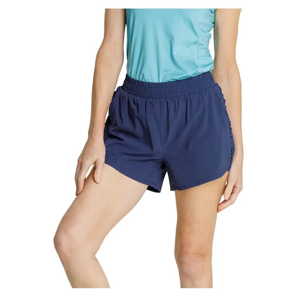 Women's Roe Shorts with Briefs and Ruched InsertsTienda Tennis
