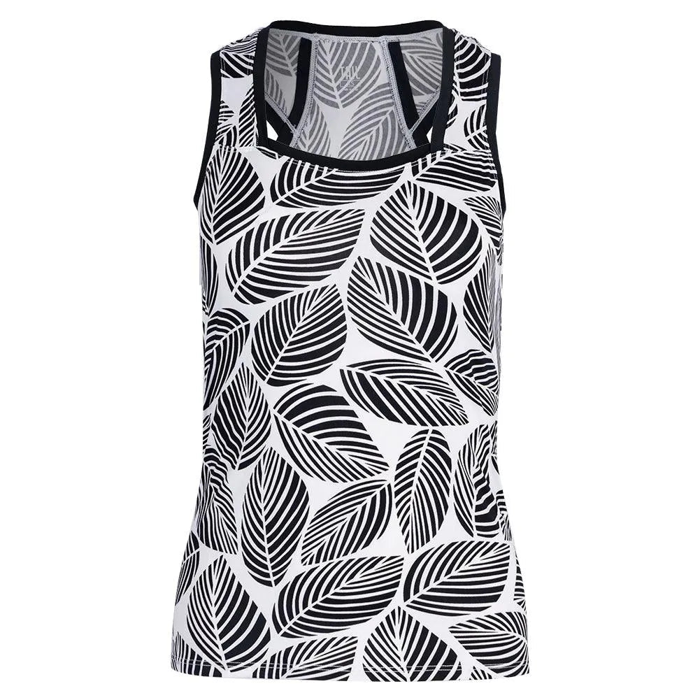Women's Rumary Tennis Tank Botanical LeavesTienda Tennis