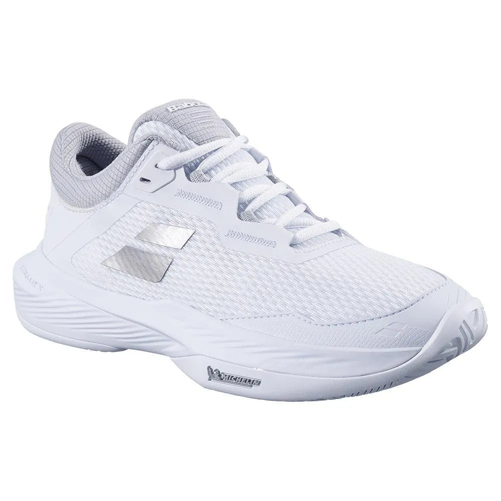 Women's SFX 4 Tennis Shoes White and SilverTienda Tennis