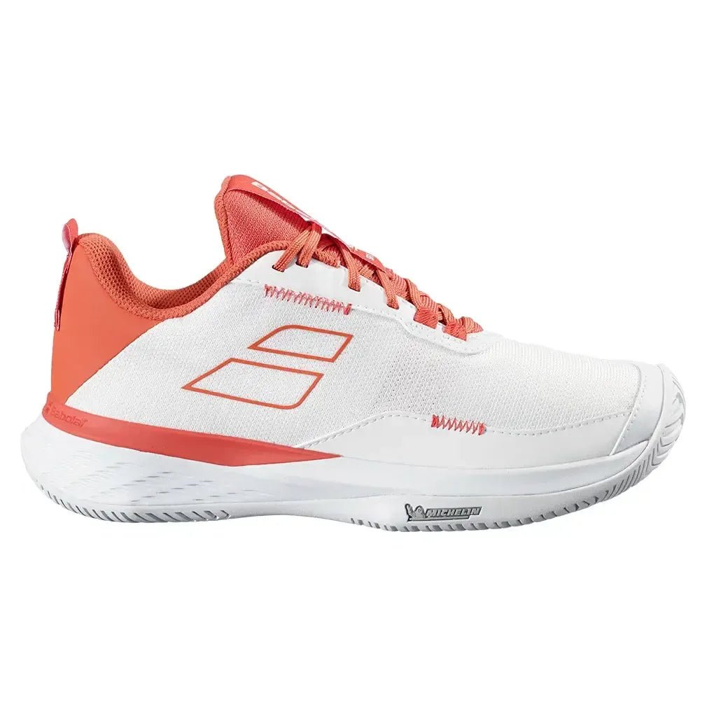Women's SFX Evo All Court Tennis Shoes White and Terra CottaTienda Tennis
