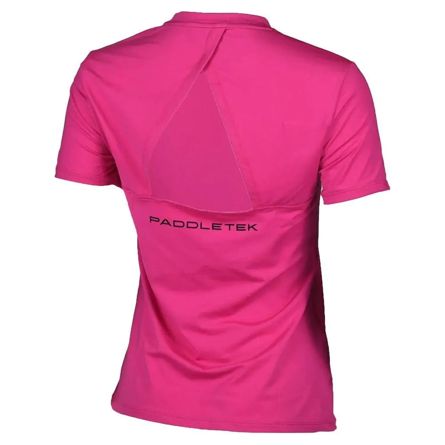 Womens Short Sleeve Performance Tennis Top Fuchsia and SleetTienda Tennis