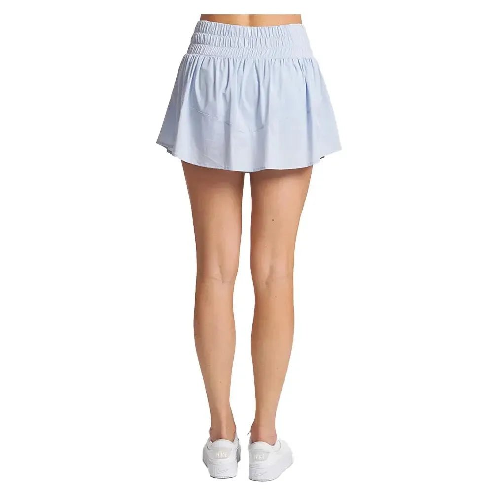 Women's Smocked Waist Tiered Tennis SkortTienda Tennis