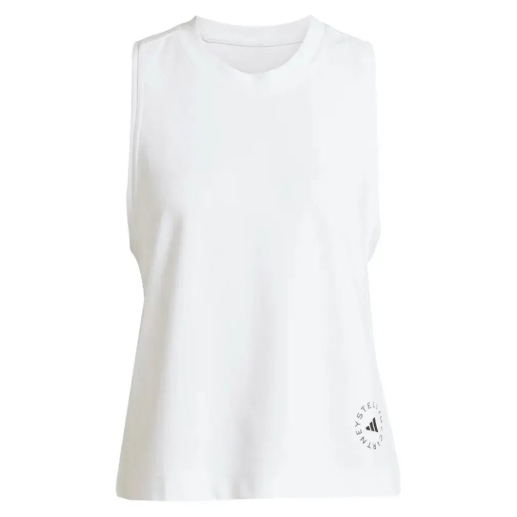 Women's Stella McCartney Logo Tank Top WhiteTienda Tennis