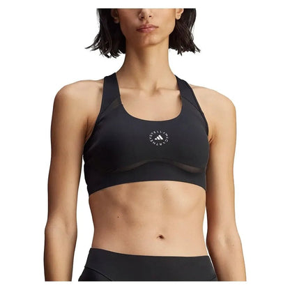 Women's Stella McCartney Power Impact Medium Support Training Bra BlackTienda Tennis
