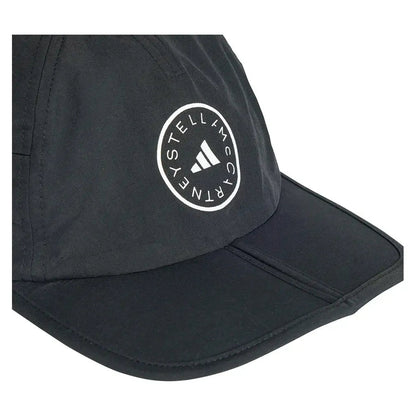 Women's Stella McCartney Running Cap Black and WhiteTienda Tennis