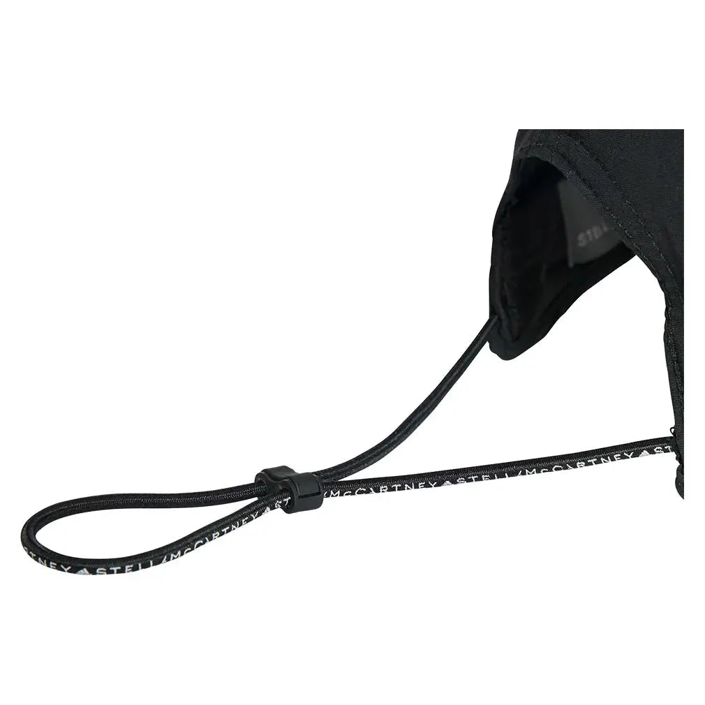 Women's Stella McCartney Running Cap Black and WhiteTienda Tennis