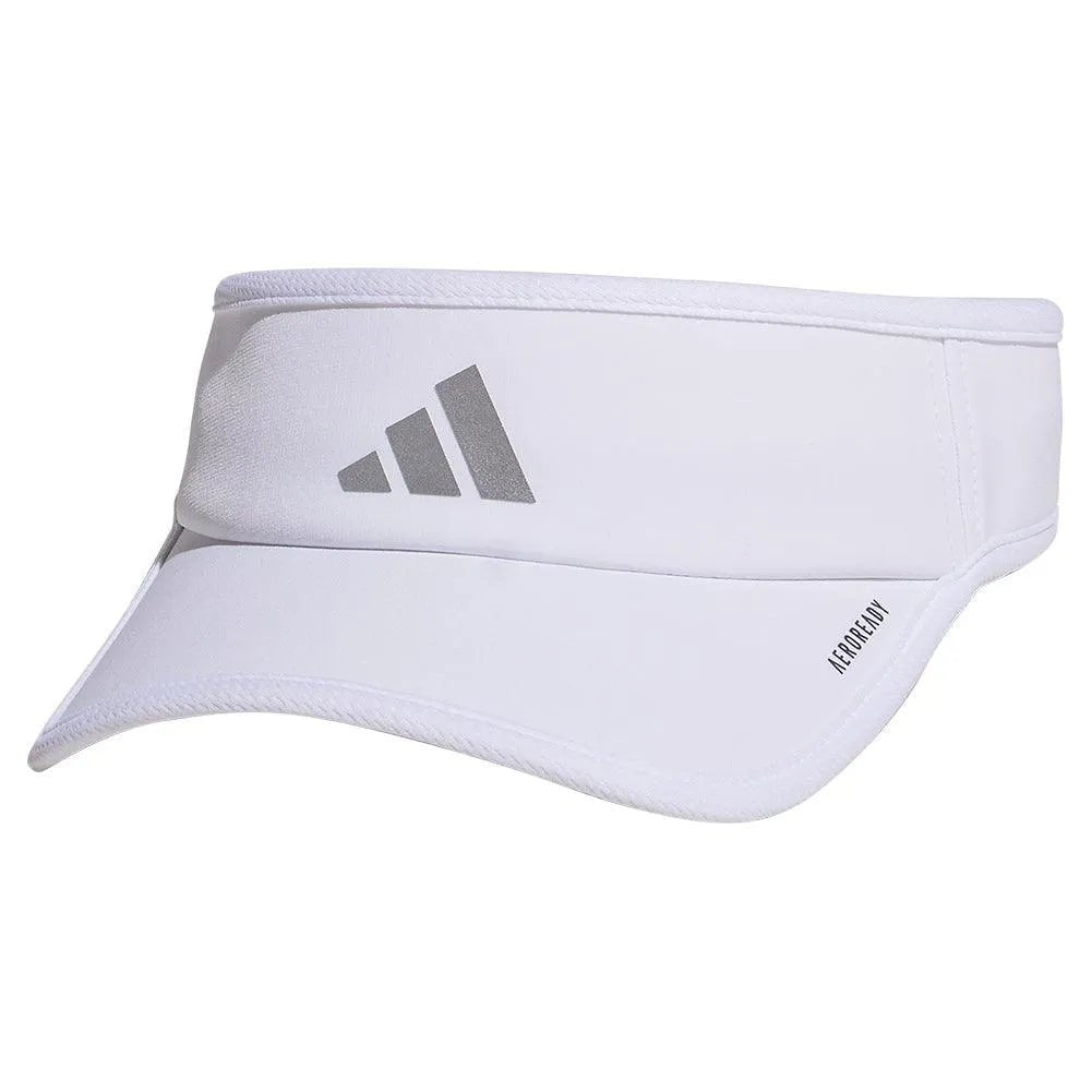 Women's Superlite 3 Visor White and Silver MetallicTienda Tennis
