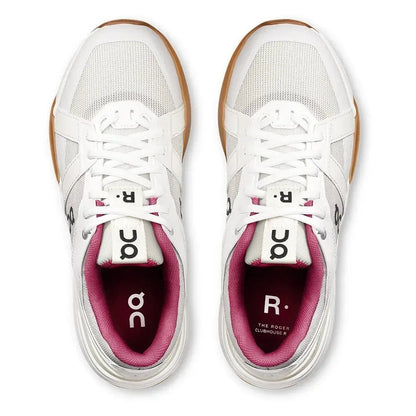 Women's THE ROGER Clubhouse Pro Tennis Shoes Ivory and GrenadineTienda Tennis