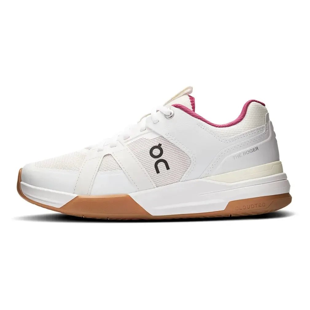 Women's THE ROGER Clubhouse Pro Tennis Shoes Ivory and GrenadineTienda Tennis