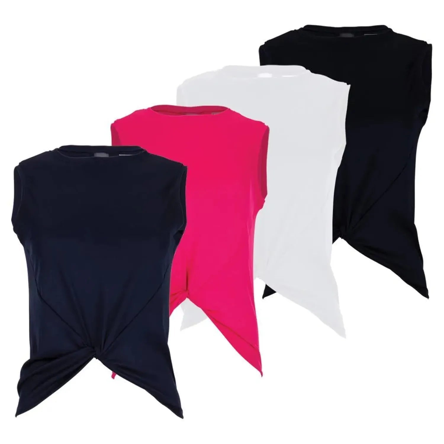Women's Twist Front Tennis TankTienda Tennis