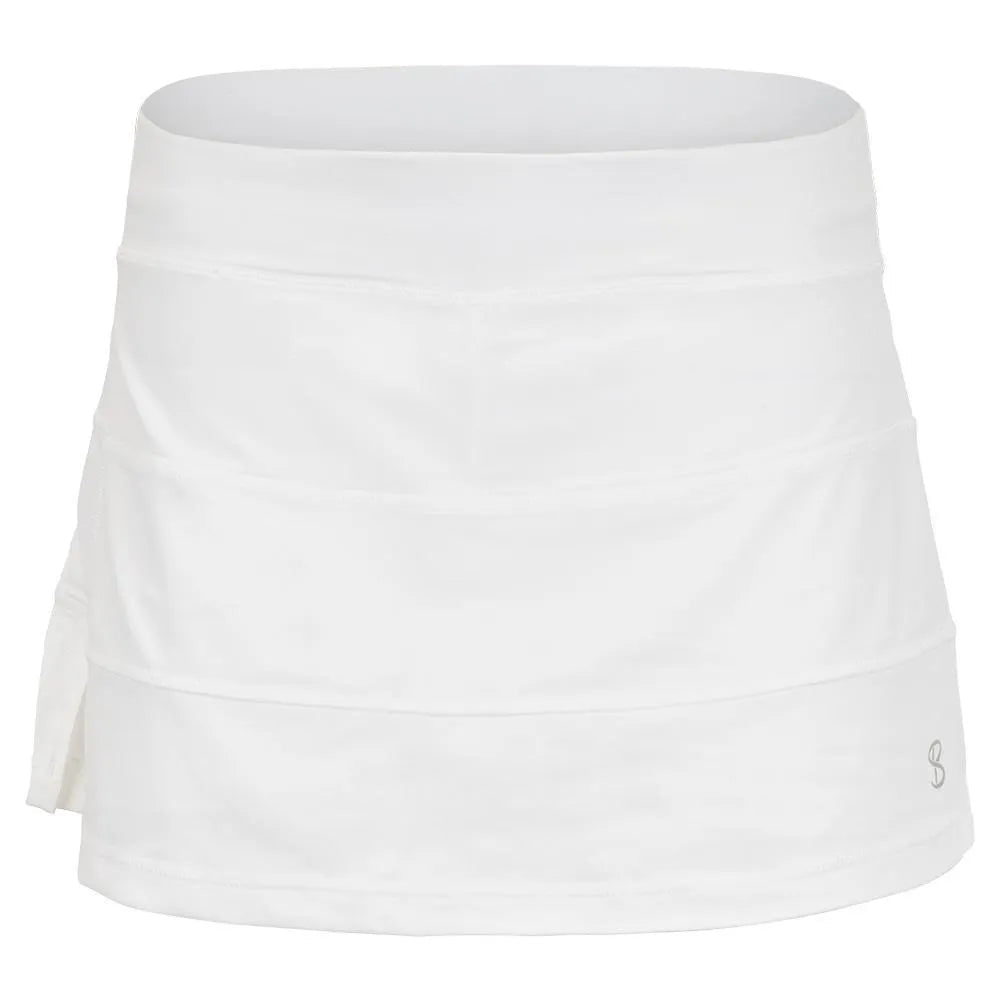 Women's UV Colors 13 Inch Tennis Skort WhiteTienda Tennis