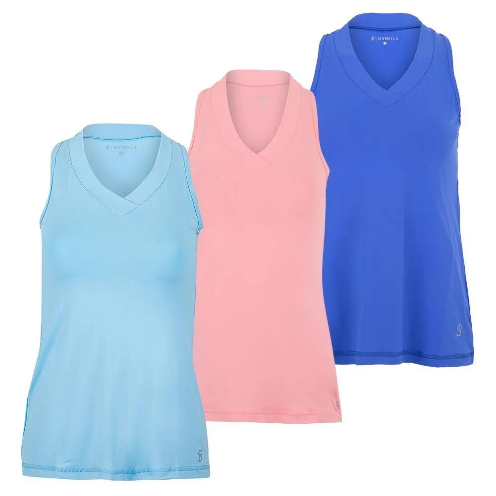 Women's UV Racerback Tennis TankTienda Tennis