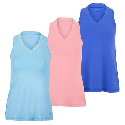 Women's UV Racerback Tennis TankTienda Tennis