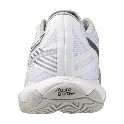 Women's Wave Enforce Tour 2 Tennis Shoes White and SilverTienda Tennis