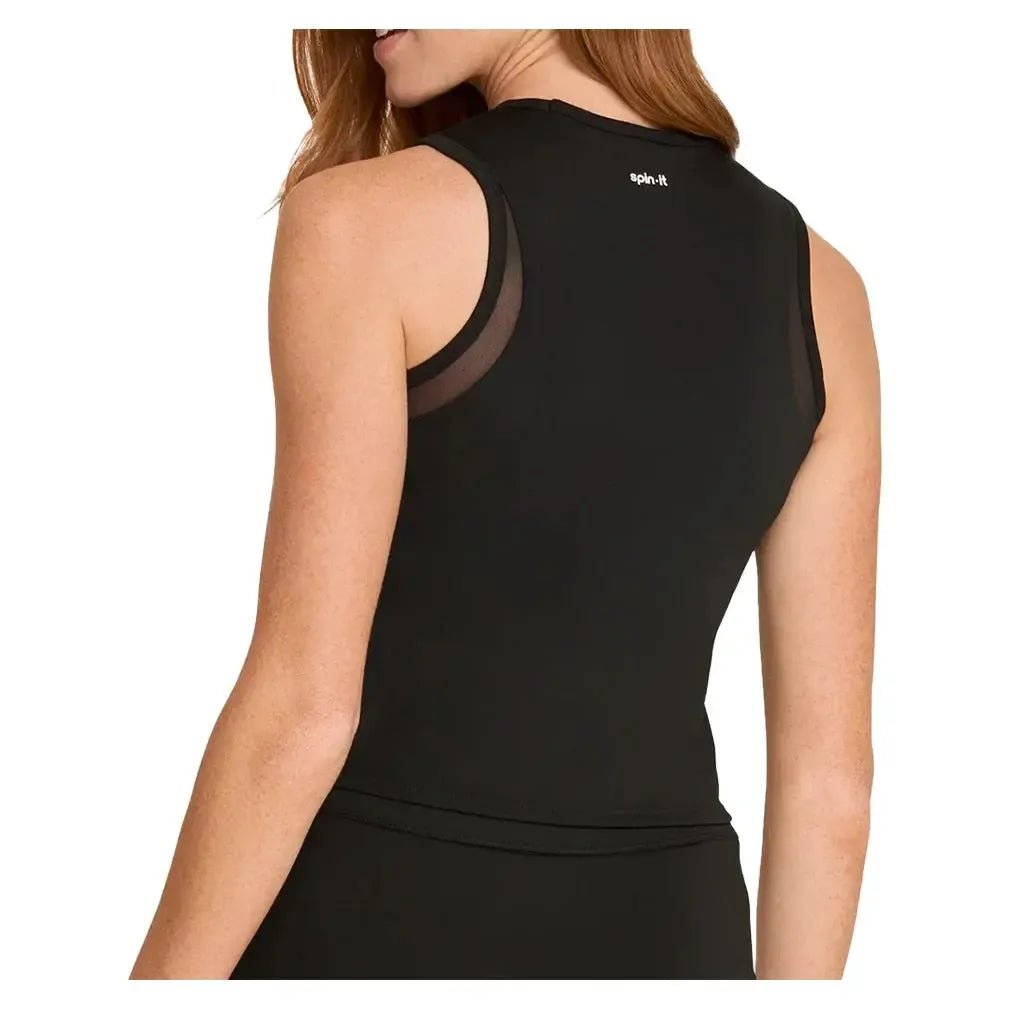 Women's Yana Cropped Pickleball Tank with BraTienda Tennis