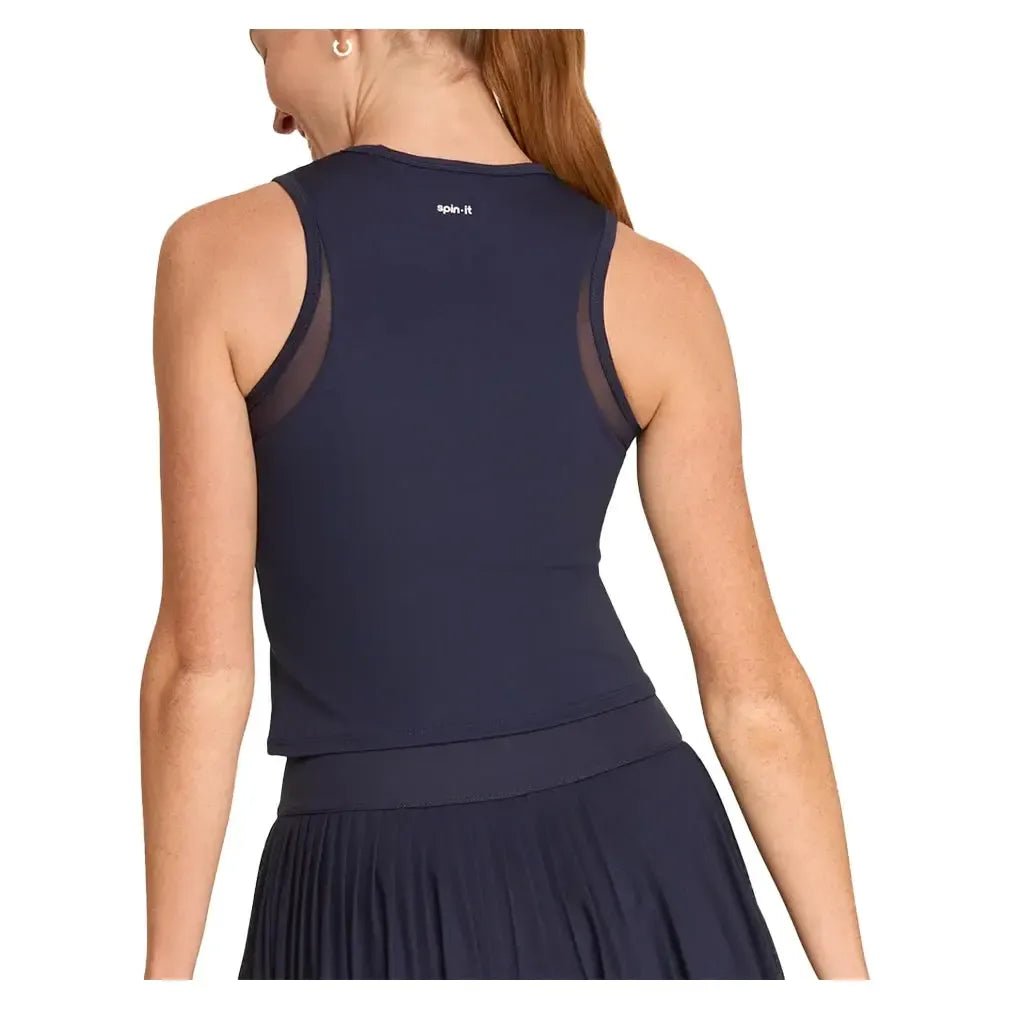Women's Yana Cropped Pickleball Tank with BraTienda Tennis